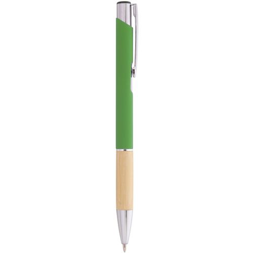 Kugelschreiber Roonel (Art.-Nr. CA333005) - Aluminium-Kugelschreiber mit Bambus-Grif...