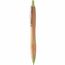Bambus-Kugelschreiber Bambery (grün, natur) (Art.-Nr. CA335262)