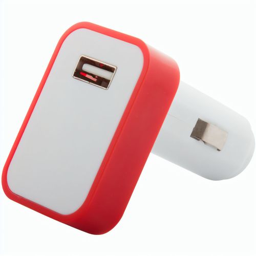 USB-Ladeadapter Waze (Art.-Nr. CA335658) - USB-Ladeadapter mit LED Licht und...