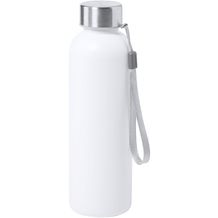 Antibakterielle Trinkflasche Gliter (weiß) (Art.-Nr. CA338498)