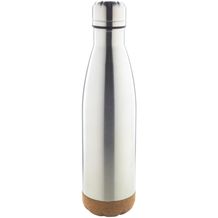 Isolierflasche Vancouver (silber, natur) (Art.-Nr. CA341092)
