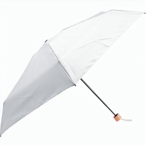 RPET Mini-Regenschirm Miniboo (Art.-Nr. CA342095) - Manueller, 3-fach faltbarer Windproof-Mi...