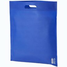 RPET Einkaufstasche Rester (blau) (Art.-Nr. CA342119)