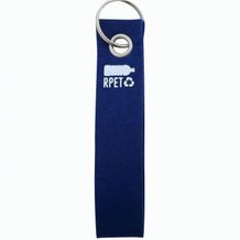 RPET-Schlüsselanhänger Refek (blau) (Art.-Nr. CA344264)