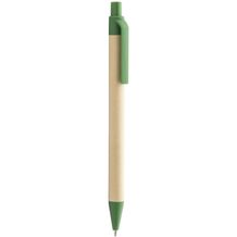 Kugelschreiber Plarri (grün, natur) (Art.-Nr. CA344470)