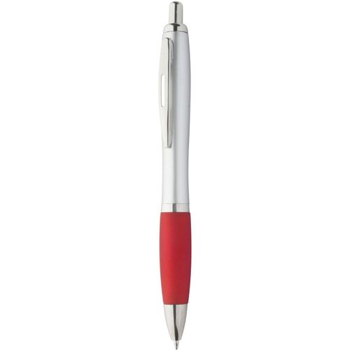 Kugelschreiber Lumpy (Art.-Nr. CA344586) - Kunststoff-Kugelschreiber mit silbernem...