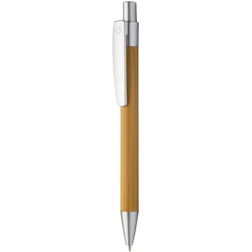 Kugelschreiber Ethic (Art.-Nr. CA350913) - Bambus Kugelschreiber in schwarzer...