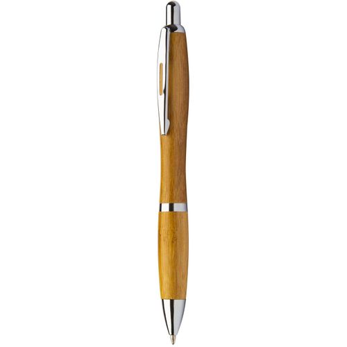 Kugelschreiber Glindery (Art.-Nr. CA359405) - Bambus-Kugelschreiber mit Metallclip,...