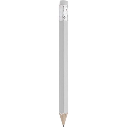 mini Bleistift Minik (Art.-Nr. CA360035) - Mini Holzbleistift mit Radiergummi.