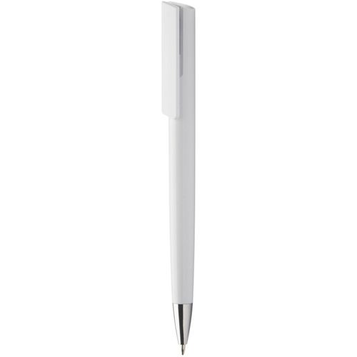 Kugelschreiber Lelogram (Art.-Nr. CA363224) - Kunststoff-Kugelschreiber mit verchromte...