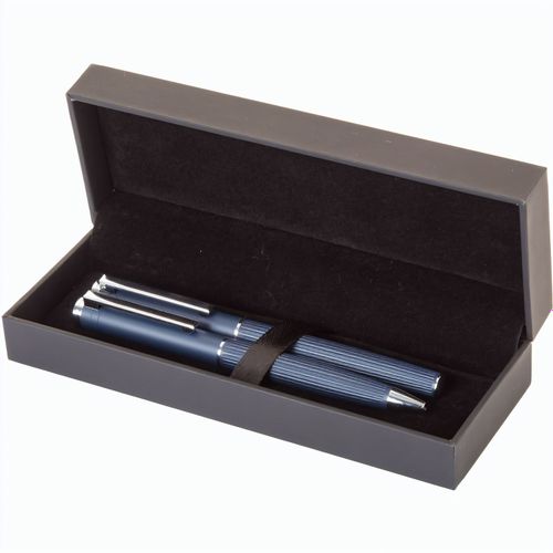 Schreibgeräteset Stripo (Art.-Nr. CA363513) - Elegantes Set aus Kugelschreiber und...