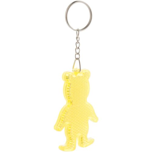 Reflektor-Anhänger Safebear (Art.-Nr. CA367785) - Reflektor-Schlüsselanhänger in Bär-Fo...