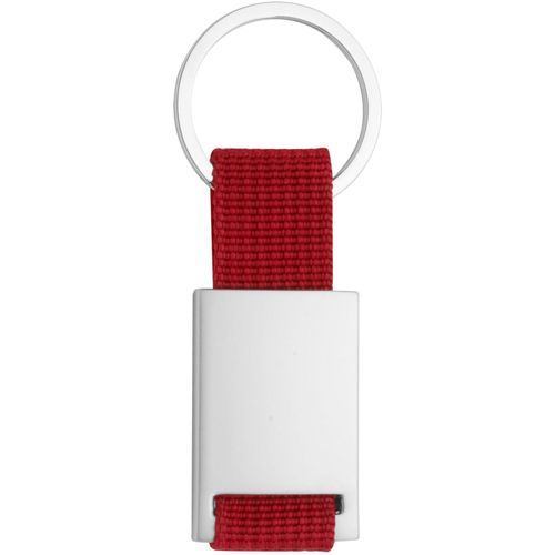 Schlüsselanhänger Yip (Art.-Nr. CA368199) - Metall-Schlüsselanhänger mit Polyester...