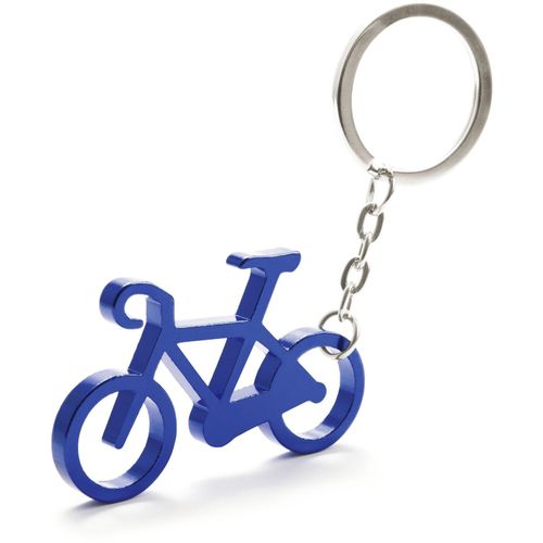 Schlüsselanhänger Ciclex (Art.-Nr. CA370254) - Aluminium-Schlüsselanhänger in Fahrrad...