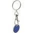 Schlüsselanhänger mit Einkaufswagen-Chip Euromarket (blau) (Art.-Nr. CA371009)