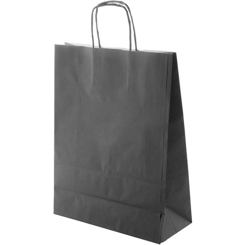 Papier-Einkaufstasche Mall (Art.-Nr. CA375629) - Papier-Einkaufstasche mit farbigen,...