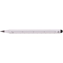 Tintenloser Stift mit Lineal Ruloid (weiß) (Art.-Nr. CA380224)