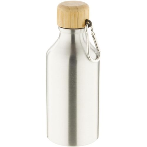 Sportflasche Monbo (Art.-Nr. CA396050) - Sportflasche aus Aluminium mit Bambusdec...