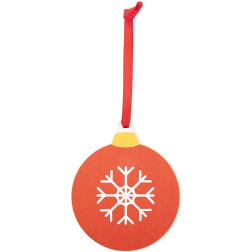 Weihnachtsbaumschmuck, Snowflake Skaland (Art.-Nr. CA398384) - Weihnachtsbaumschmuck aus Birkensperrhol...