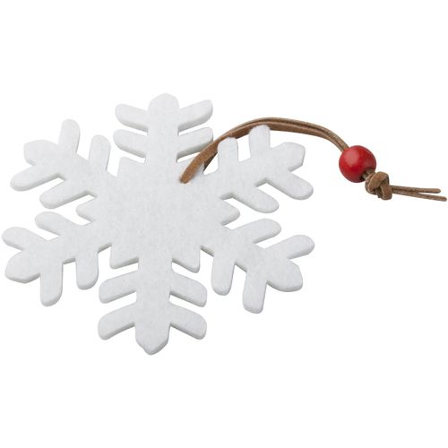Weihnachtsfiguren - Schneeflocke Fantasy (Art.-Nr. CA400672) - Weihnachtsbaumschmuck aus Filz mit...
