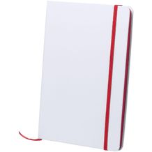 Notizbuch Kaffol (rot, weiß) (Art.-Nr. CA406125)