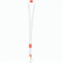 Lanyard Edain (orange, weiß) (Art.-Nr. CA406202)