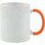 Tasse Plesik (weiß, orange) (Art.-Nr. CA413780)