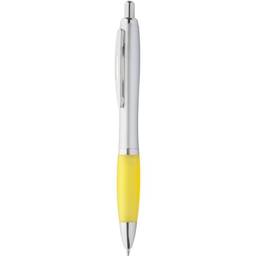 Kugelschreiber Lumpy (Art.-Nr. CA414178) - Kunststoff-Kugelschreiber mit silbernem...
