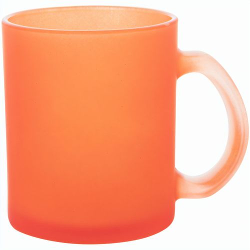 Tasse Forsa (Art.-Nr. CA414515) - Transparent gefrostete Glastasse,...