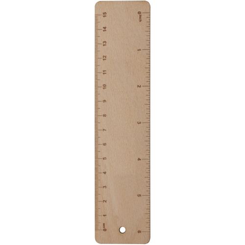 Lineal Simler (Art.-Nr. CA416977) - Lineal aus Holz, 15 cm.