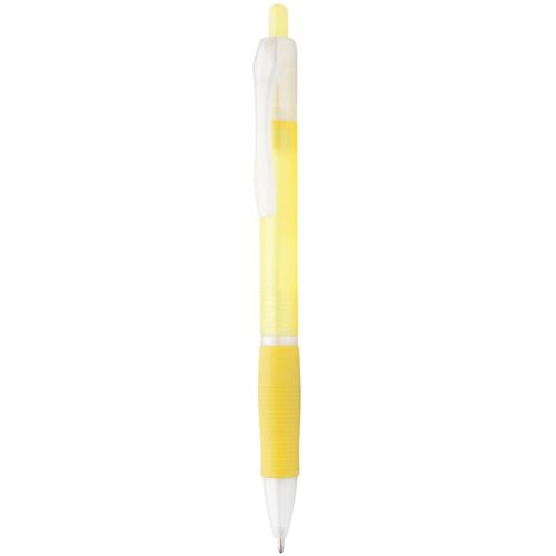 Kugelschreiber Zonet (Art.-Nr. CA417467) - Kunststoff-Kugelschreiber mit Gummi-Grif...
