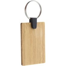 Bambus-Schlüsselanhänger, rechteckig Bambry (natur) (Art.-Nr. CA417468)