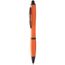 Touchpen mit Kugelschreiber Bampy (orange, schwarz) (Art.-Nr. CA427775)