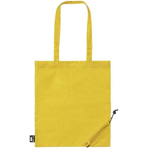 faltbare RPET Einkaufstasche Lulu (Art.-Nr. CA432334) - Faltbare Einkaufstasche aus RPET Polyest...