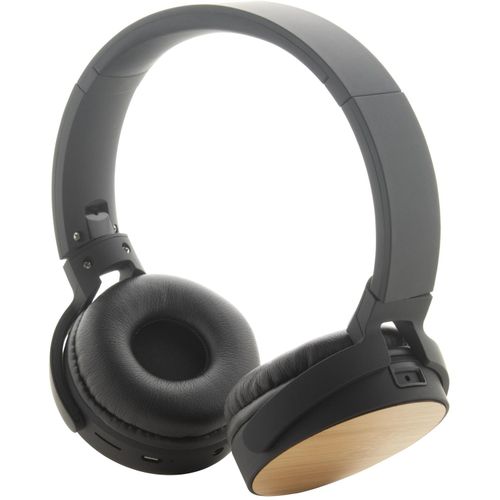 Bluetooth-Kopfhörer Bloofi (Art.-Nr. CA435496) - Faltbarer Bluetooth-Kopfhörer mit Bambu...