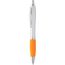 Kugelschreiber Lumpy Black (orange, silber) (Art.-Nr. CA438180)