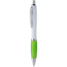 Kugelschreiber Wumpy (lindgrün, weiß) (Art.-Nr. CA438665)