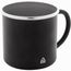 Tasse aus recyceltem Edelstahl Hossa (Schwarz) (Art.-Nr. CA439124)