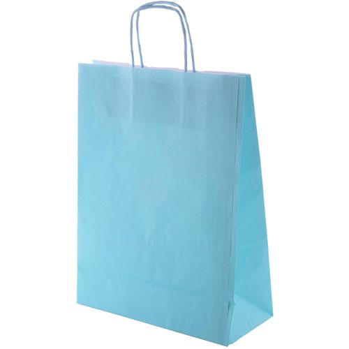 Papier-Einkaufstasche Mall (Art.-Nr. CA440640) - Papier-Einkaufstasche mit farbigen,...
