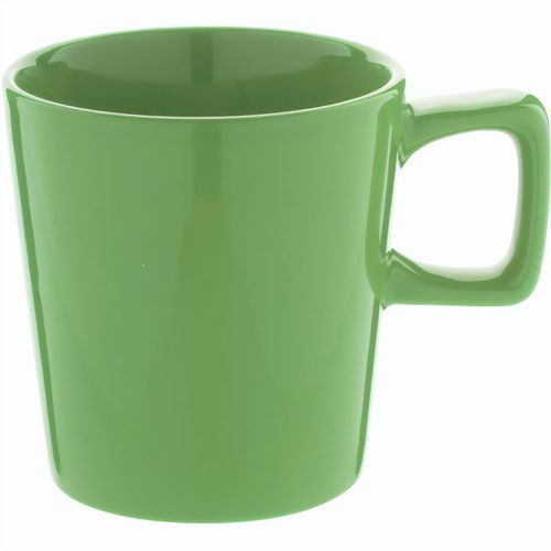 Tasse Angulus (Art.-Nr. CA455817) - Hochwertige Keramiktasse mit rechteckige...