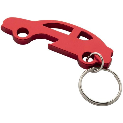 Schlüsselanhänger Samy (Art.-Nr. CA468184) - Schlüsselanhänger mit Flaschenöff...
