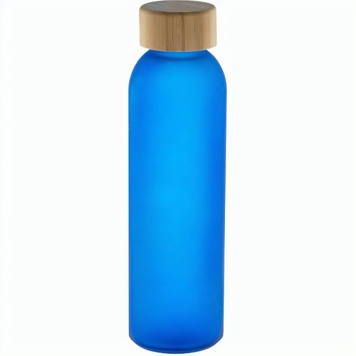 Glas-Trinkflasche Cloody (Art.-Nr. CA469596) - Trinkflasche aus gefrostetem Glas mit...
