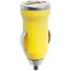 USB-Ladeadapter Hikal (gelb, silber) (Art.-Nr. CA470984)