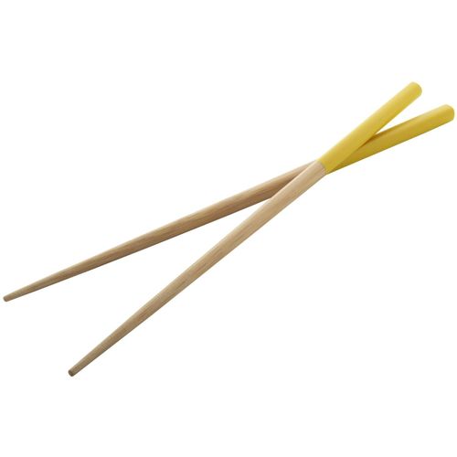 Bambus-Essstäbchen Sinicus (Art.-Nr. CA475455) - Essstäbchen aus Bambus mit farbige...