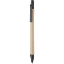Kugelschreiber Tori (schwarz, natur) (Art.-Nr. CA477609)