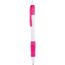 Kugelschreiber Zufer (pink, weiß) (Art.-Nr. CA478619)