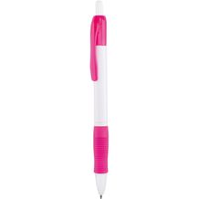 Kugelschreiber Zufer (pink, weiß) (Art.-Nr. CA478619)