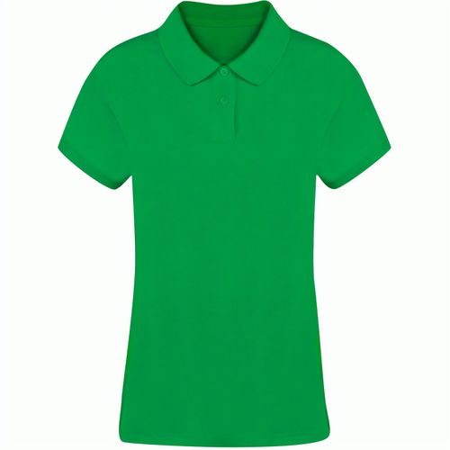 Damen Polo-Shirt Koupan (Art.-Nr. CA478870) - Piqué-Poloshirt für Damen mit zwei far...