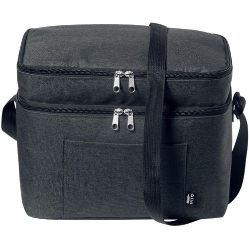 RPET Kühltasche Teindor (Art.-Nr. CA493158) - Kühltasche aus 600D RPET Polyester mi...