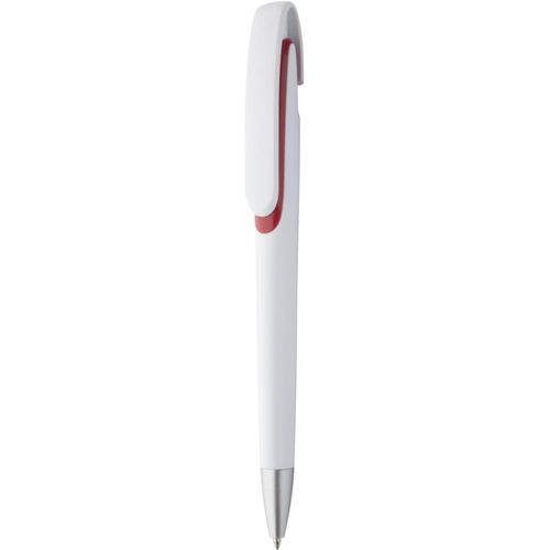 Kugelschreiber Klinch (Art.-Nr. CA493215) - Kunststoff-Kugelschreiber mit silberner...